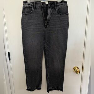 Abercrombie and Fitch size 4S/27 Curve Love The Ankle Straight Ultra High Rise